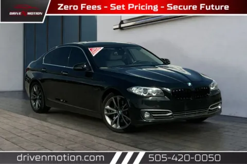 Black 2015 BMW 5 Series 535i Sedan 4D for sale in Rio Rancho, NM