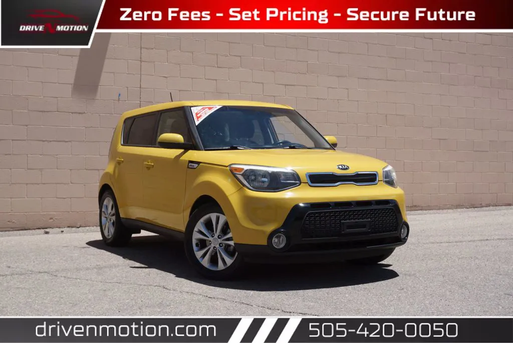 Yellow 2016 Kia Soul + Wagon 4D for sale in Rio Rancho, NM