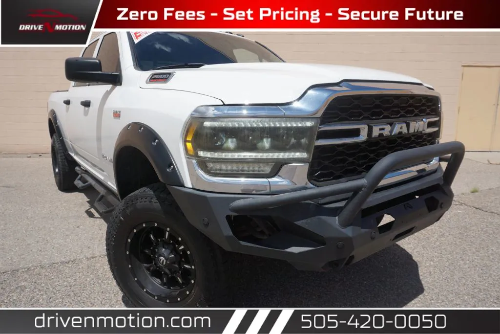 White 2019 Ram 2500 Crew Cab Tradesman Pickup 4D 6 1/3 ft for sale in Rio Rancho, NM
