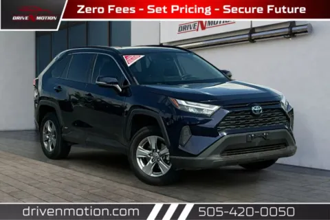Blue 2022 Toyota RAV4 Hybrid XLE Sport Utility 4D for sale in Rio Rancho, NM