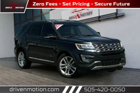 Blue 2017 Ford Explorer XLT Sport Utility 4D for sale in Rio Rancho, NM