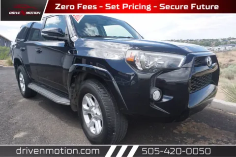 Black 2016 Toyota 4Runner SR5 Premium Sport Utility 4D for sale in Rio Rancho, NM