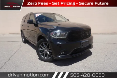 Black 2018 Dodge Durango GT Sport Utility 4D for sale in Rio Rancho, NM