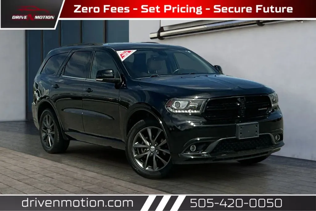 Black 2018 Dodge Durango GT Sport Utility 4D for sale in Rio Rancho, NM