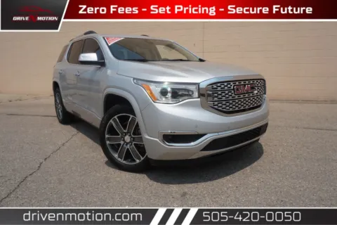 Silver 2018 GMC Acadia Denali Sport Utility 4D for sale in Rio Rancho, NM
