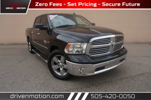 Black 2017 Ram 1500 Crew Cab Big Horn Pickup 4D 5 1/2 ft for sale in Rio Rancho, NM