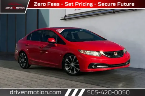 Red 2013 Honda Civic Si Sedan 4D for sale in Rio Rancho, NM