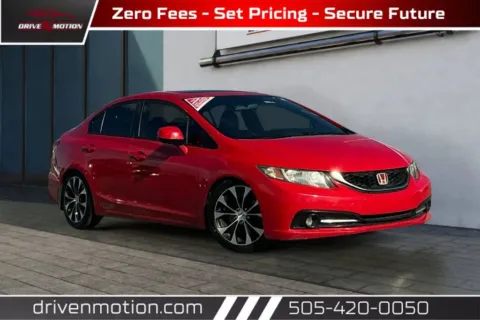 Red 2013 Honda Civic Si Sedan 4D for sale in Rio Rancho, NM