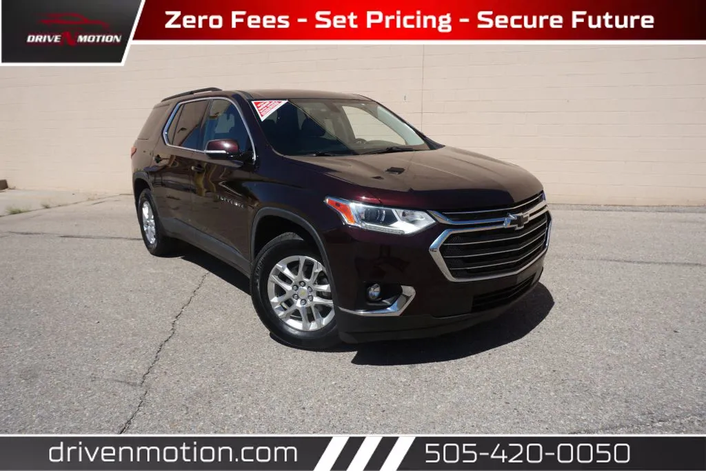 Red 2020 Chevrolet Traverse LT Sport Utility 4D for sale in Rio Rancho, NM