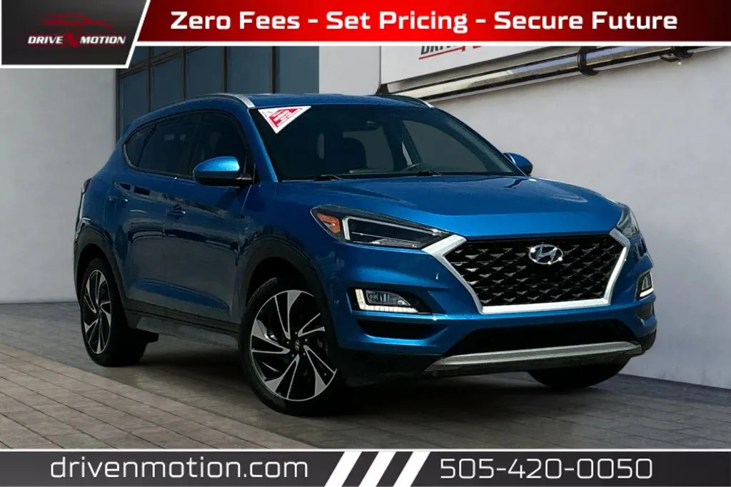 Blue 2019 Hyundai Tucson Sport SUV 4D for sale in Rio Rancho, NM