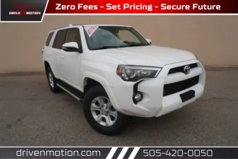 White 2016 Toyota 4Runner Limited Sport Utility 4D for sale in Rio Rancho, NM