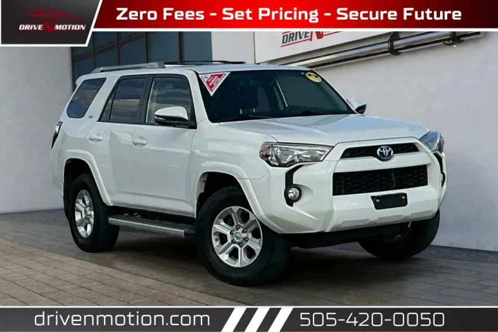 White 2016 Toyota 4Runner SR5 Premium Sport Utility 4D for sale in Rio Rancho, NM