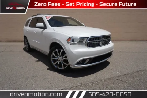 White 2018 Dodge Durango SXT Sport Utility 4D for sale in Rio Rancho, NM