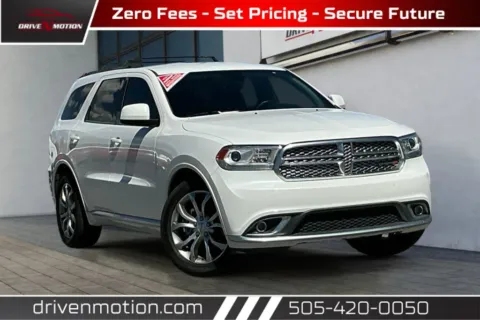 White 2018 Dodge Durango SXT Sport Utility 4D for sale in Rio Rancho, NM