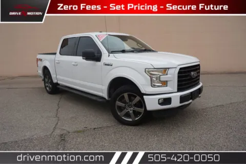 White 2016 Ford F-150 SuperCrew Cab XLT Pickup 4D 5 1/2 ft for sale in Rio Rancho, NM