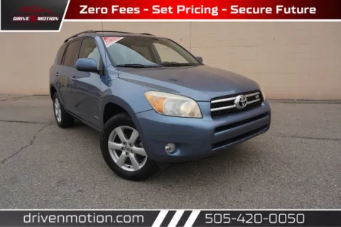 Blue 2007 Toyota RAV4 Limited Sport Utility 4D for sale in Rio Rancho, NM