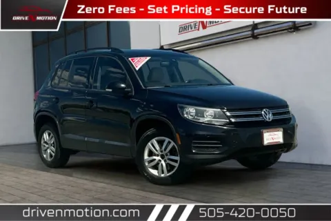 Black 2016 Volkswagen Tiguan 2.0T S 4Motion Sport Utility 4D for sale in Rio Rancho, NM