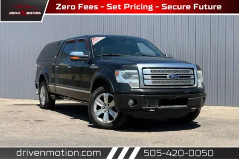 Black 2014 Ford F-150 SuperCrew Cab Platinum Pickup 4D 5 1/2 ft for sale in Rio Rancho, NM