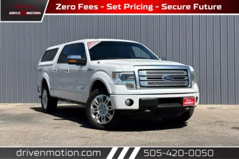 White 2014 Ford F-150 SuperCrew Cab Platinum Pickup 4D 5 1/2 ft for sale in Rio Rancho, NM