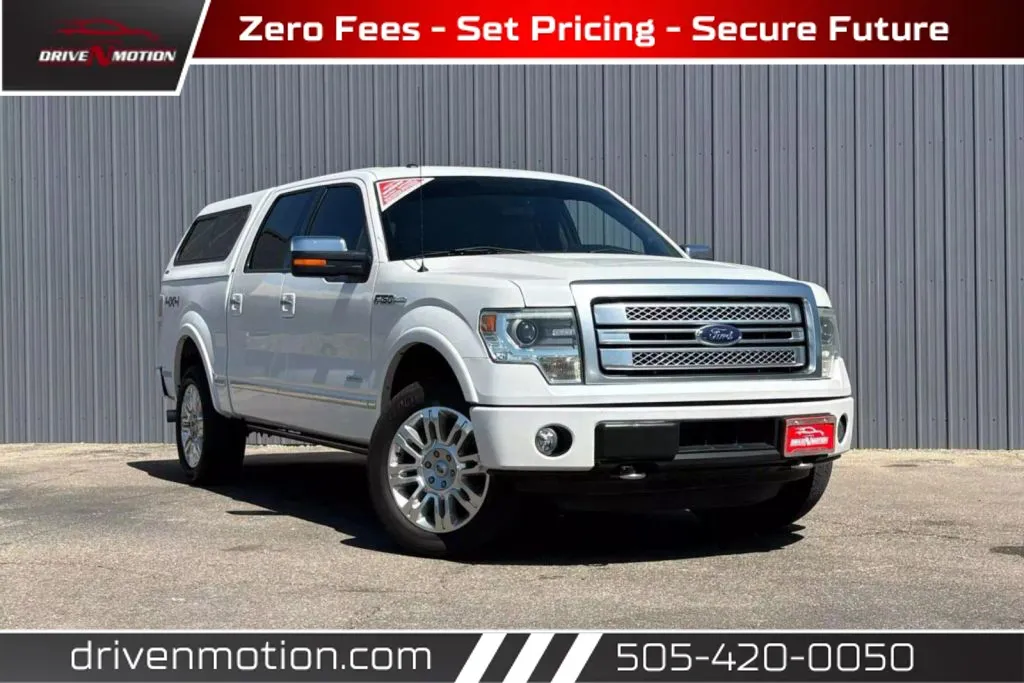 White 2014 Ford F-150 SuperCrew Cab Platinum Pickup 4D 5 1/2 ft for sale in Rio Rancho, NM