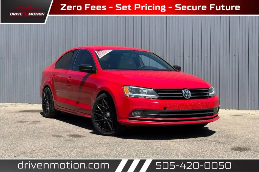 Red 2016 Volkswagen Jetta 1.8T Sport Sedan 4D for sale in Rio Rancho, NM
