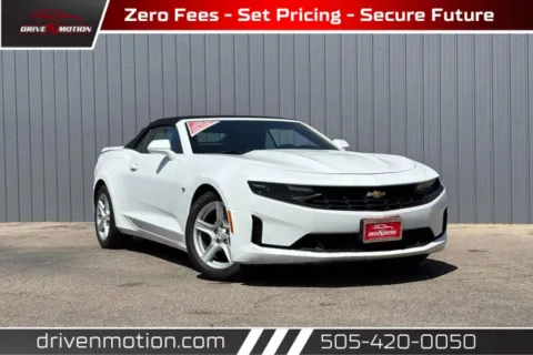 White 2020 Chevrolet Camaro LT Convertible 2D for sale in Rio Rancho, NM