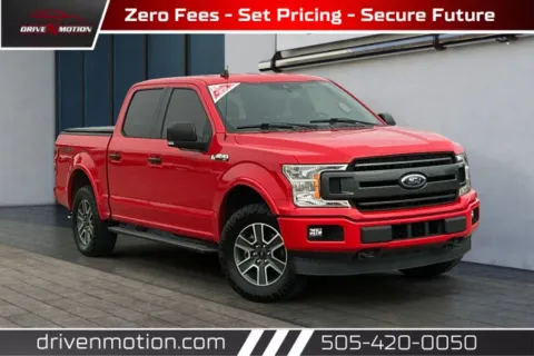 Red 2019 Ford F-150 SuperCrew Cab XLT Pickup 4D 5 1/2 ft for sale in Rio Rancho, NM