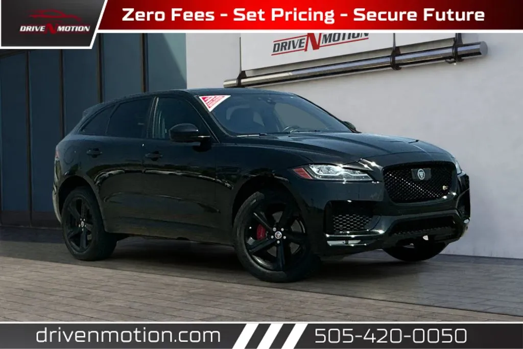 Black 2019 Jaguar F-PACE S Sport Utility 4D for sale in Rio Rancho, NM