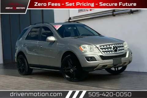 Silver 2009 Mercedes-Benz M-Class ML 350 Sport Utility 4D for sale in Rio Rancho, NM