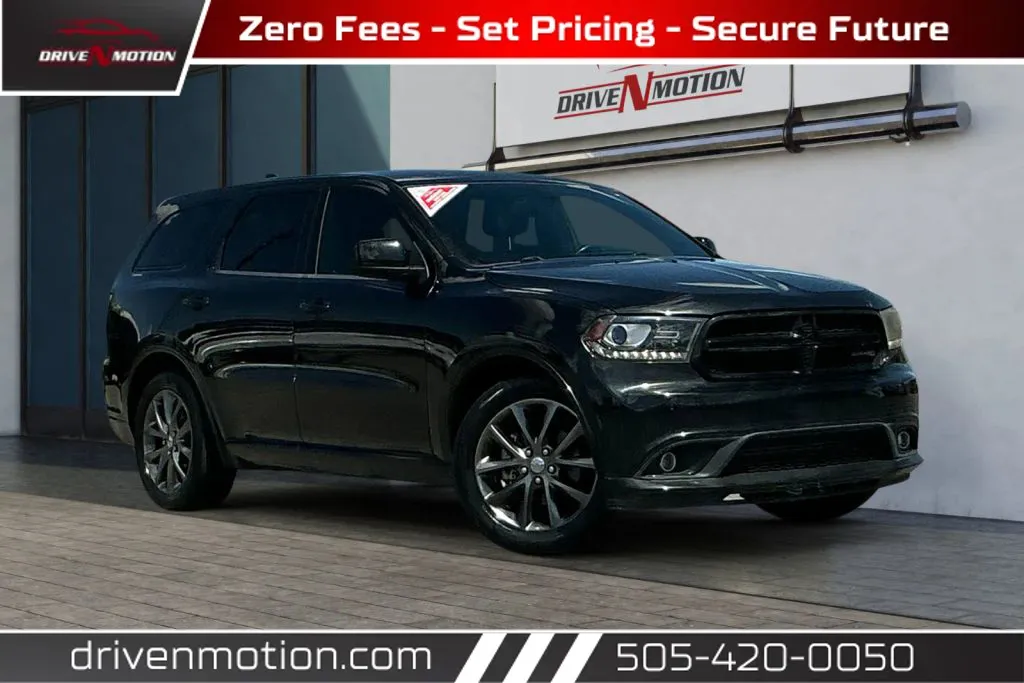 Black 2016 Dodge Durango SXT Plus Sport Utility 4D for sale in Rio Rancho, NM