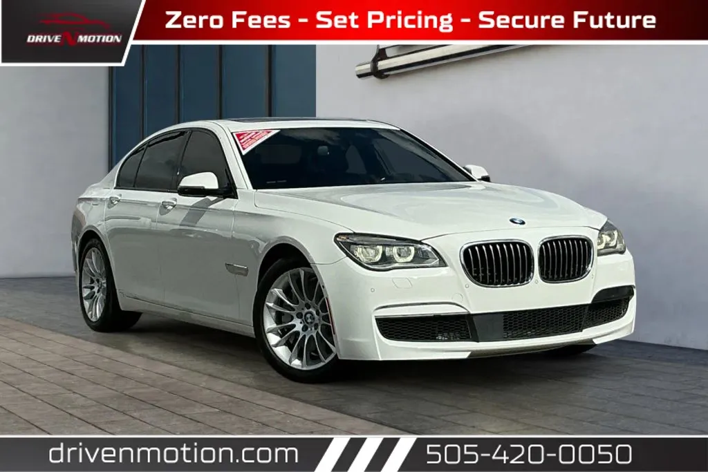 White 2015 BMW 7 Series 750i Sedan 4D for sale in Rio Rancho, NM