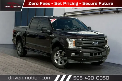 Black 2018 Ford F-150 SuperCrew Cab XLT Pickup 4D 5 1/2 ft for sale in Rio Rancho, NM