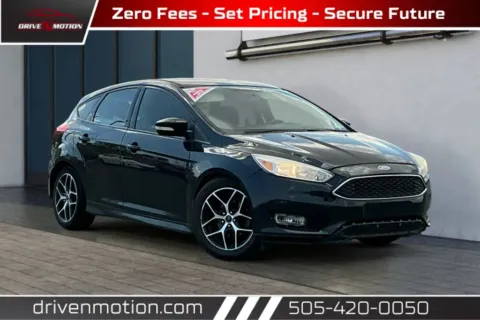 Black 2015 Ford Focus SE Hatchback 4D for sale in Rio Rancho, NM