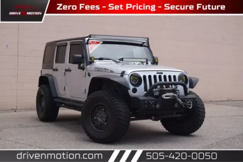 Silver 2012 Jeep Wrangler Unlimited Sport SUV 4D for sale in Rio Rancho, NM