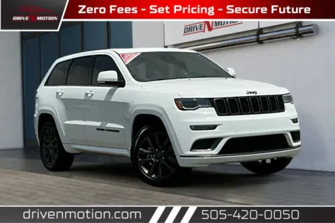 White 2019 Jeep Grand Cherokee High Altitude Sport Utility 4D for sale in Rio Rancho, NM