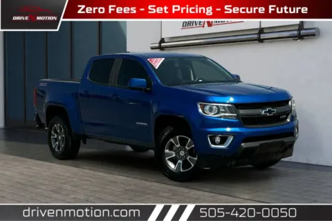 Blue 2020 Chevrolet Colorado Crew Cab Z71 Pickup 4D 5 ft for sale in Rio Rancho, NM