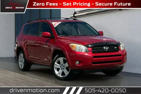 Red 2007 Toyota RAV4 Sport SUV 4D for sale in Rio Rancho, NM