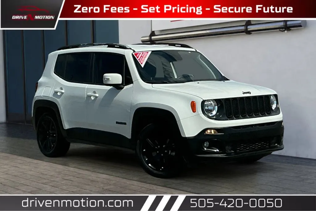 White 2018 Jeep Renegade Altitude Sport Utility 4D for sale in Rio Rancho, NM
