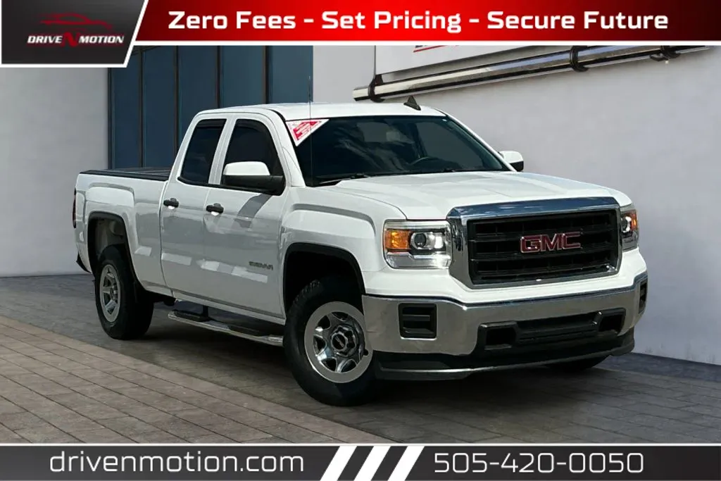 White 2015 GMC Sierra 1500 Double Cab Pickup 4D 6 1/2 ft for sale in Rio Rancho, NM