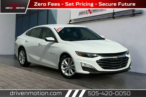 White 2021 Chevrolet Malibu LT Sedan 4D for sale in Rio Rancho, NM