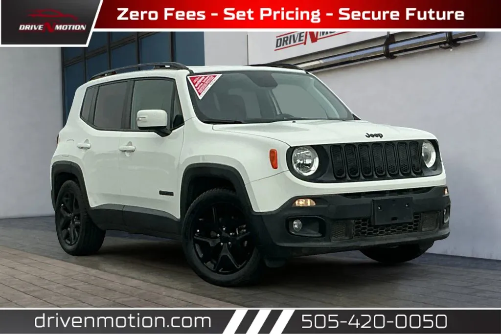 White 2018 Jeep Renegade Altitude Sport Utility 4D for sale in Rio Rancho, NM