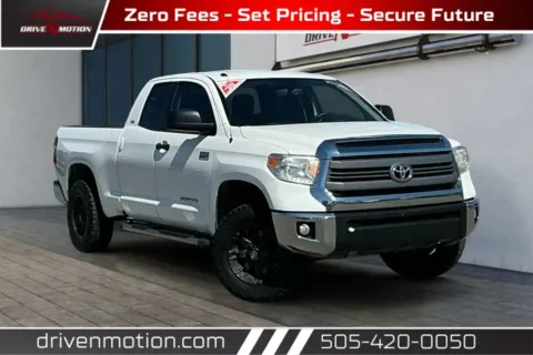 White 2015 Toyota Tundra Double Cab SR5 Pickup 4D 6 1/2 ft for sale in Rio Rancho, NM