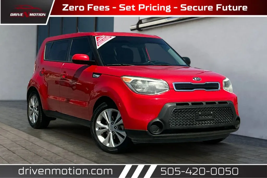 Red 2015 Kia Soul + Wagon 4D for sale in Rio Rancho, NM
