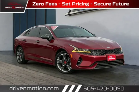 Red 2021 Kia K5 EX Sedan 4D for sale in Rio Rancho, NM