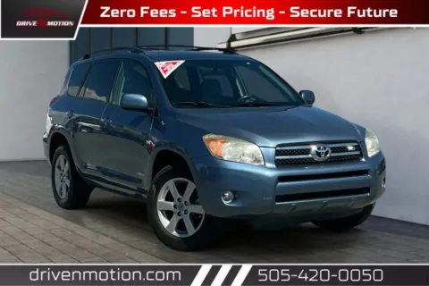 Blue 2007 Toyota RAV4 Limited Sport Utility 4D for sale in Rio Rancho, NM