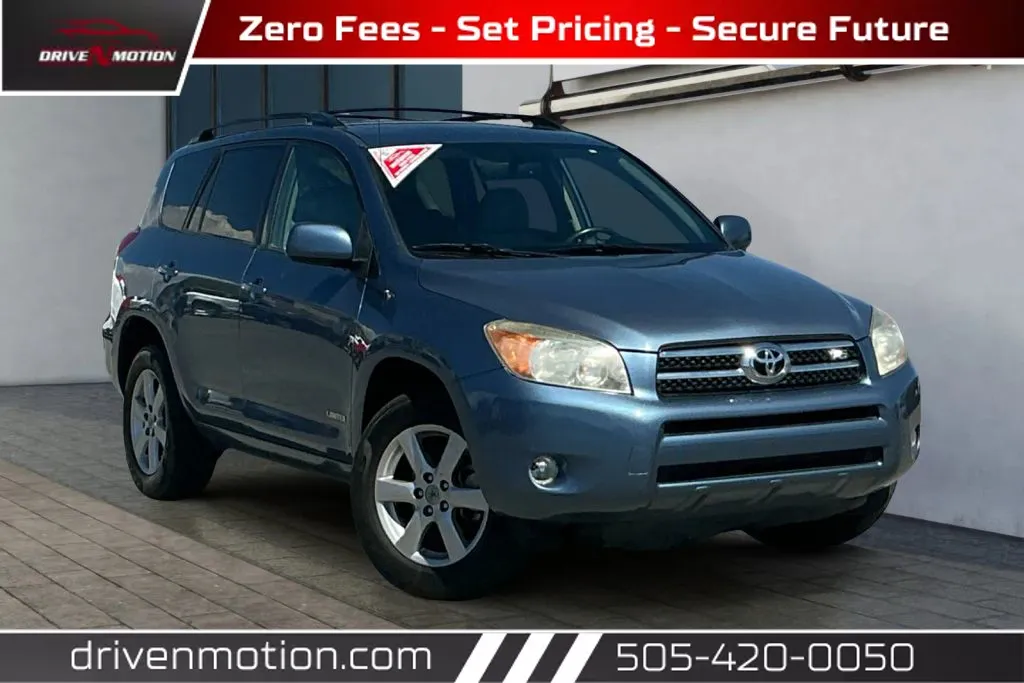 Blue 2007 Toyota RAV4 Limited Sport Utility 4D for sale in Rio Rancho, NM