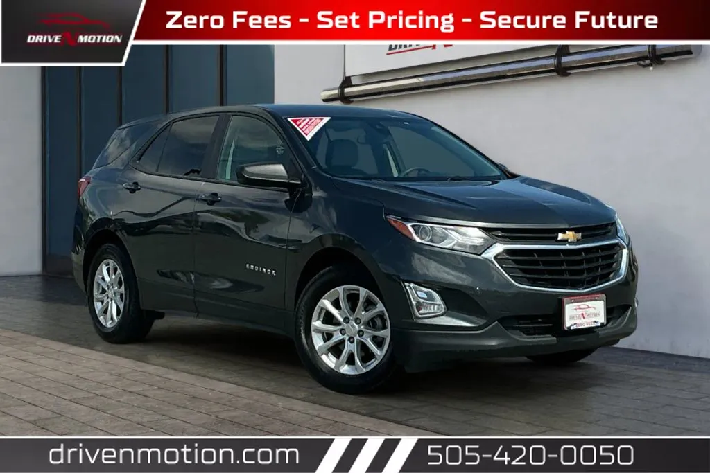Gray 2021 Chevrolet Equinox LS Sport Utility 4D for sale in Rio Rancho, NM