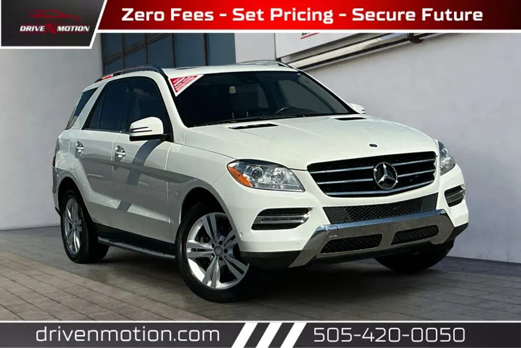 White 2013 Mercedes-Benz M-Class ML 350 Sport Utility 4D for sale in Rio Rancho, NM