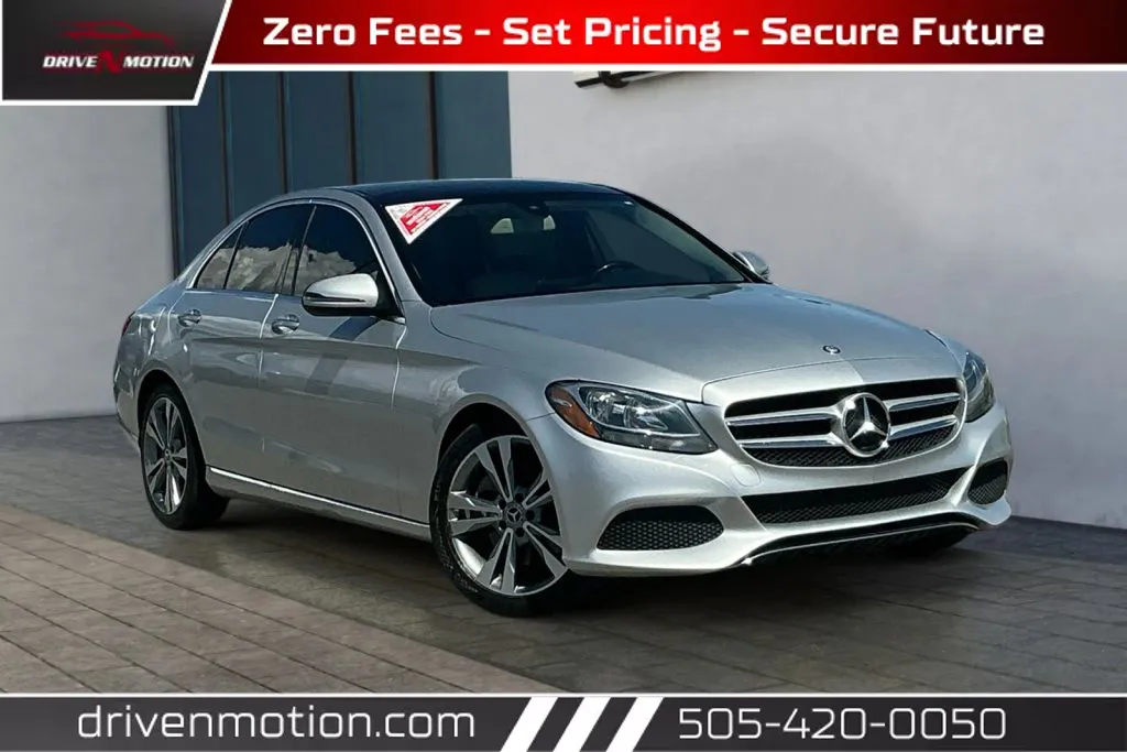 Silver 2017 Mercedes-Benz C-Class C 300 Sedan 4D for sale in Rio Rancho, NM