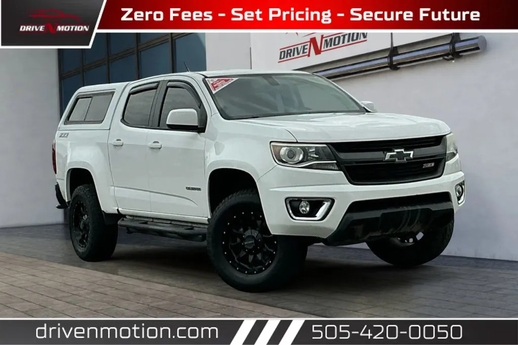 White 2016 Chevrolet Colorado Crew Cab Z71 Pickup 4D 5 ft for sale in Rio Rancho, NM